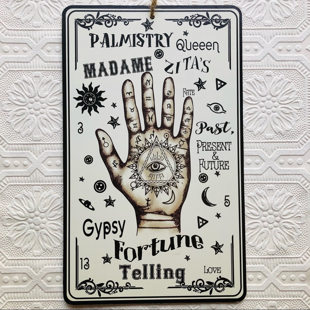 Palmistry Madame Fortune Telling Sign
